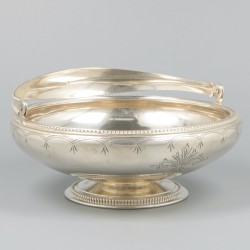 Bonbonnière zilver.