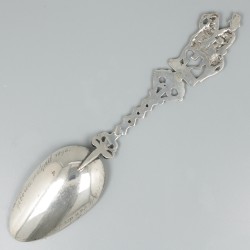 Gelegenheidslepel zilver.