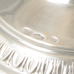 Suikerpot zilver.