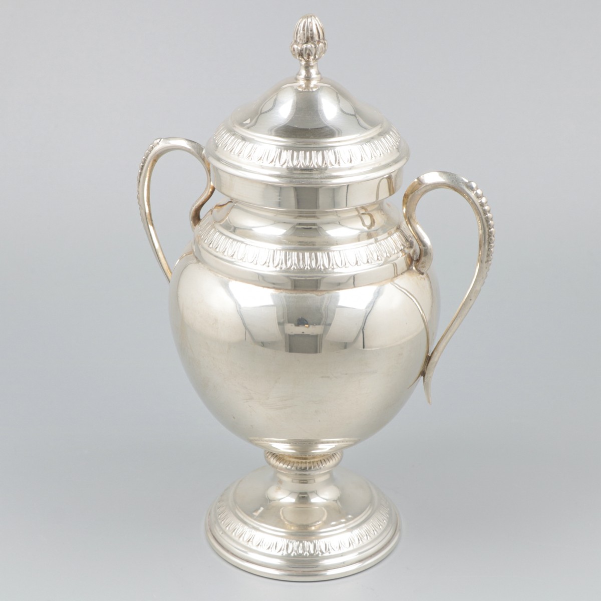 Suikerpot zilver.