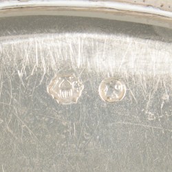Dienblad zilver.