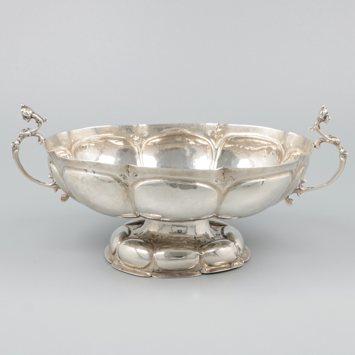 Zilveren brandewijnkom, Gerrit Janninck, Groningen 1680-1681.