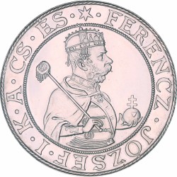 Hungary. Franz Joseph I. Official restrike of Thaler. 1896.