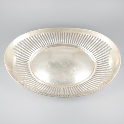 Broodmand zilver.