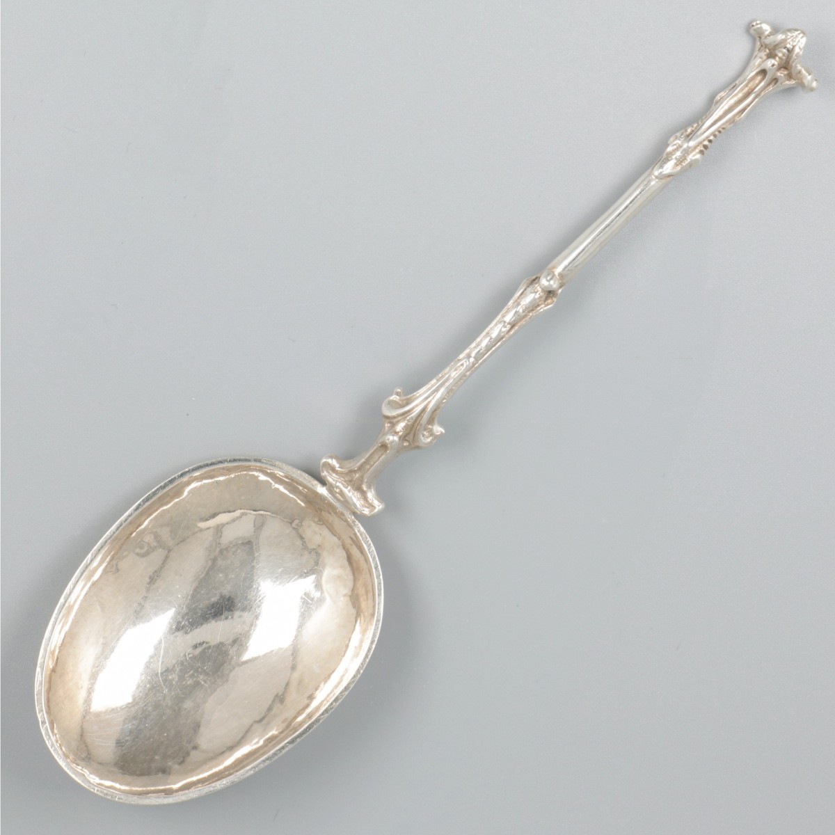 Gelegenheidslepel (Friesland 18e eeuw) zilver.