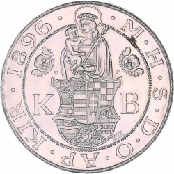 Hungary. Franz Joseph I. Official restrike of Thaler. 1896.