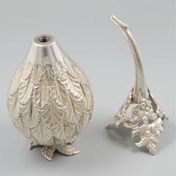 Rozenwater-sprenkelaar zilver.