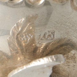 Rozenwater-sprenkelaar zilver.