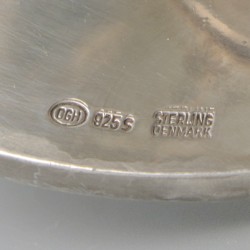 Komfoor zilver.