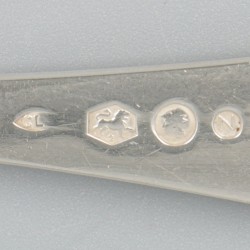 Patisserie-schep zilver.