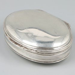 Zilveren tabaksdoos, Antwerpen ca. 1700.