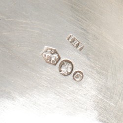 Brandewijnkom zilver.
