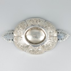 Brandewijnkom zilver.