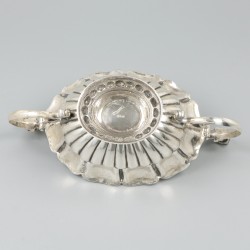 Brandewijnkom zilver.