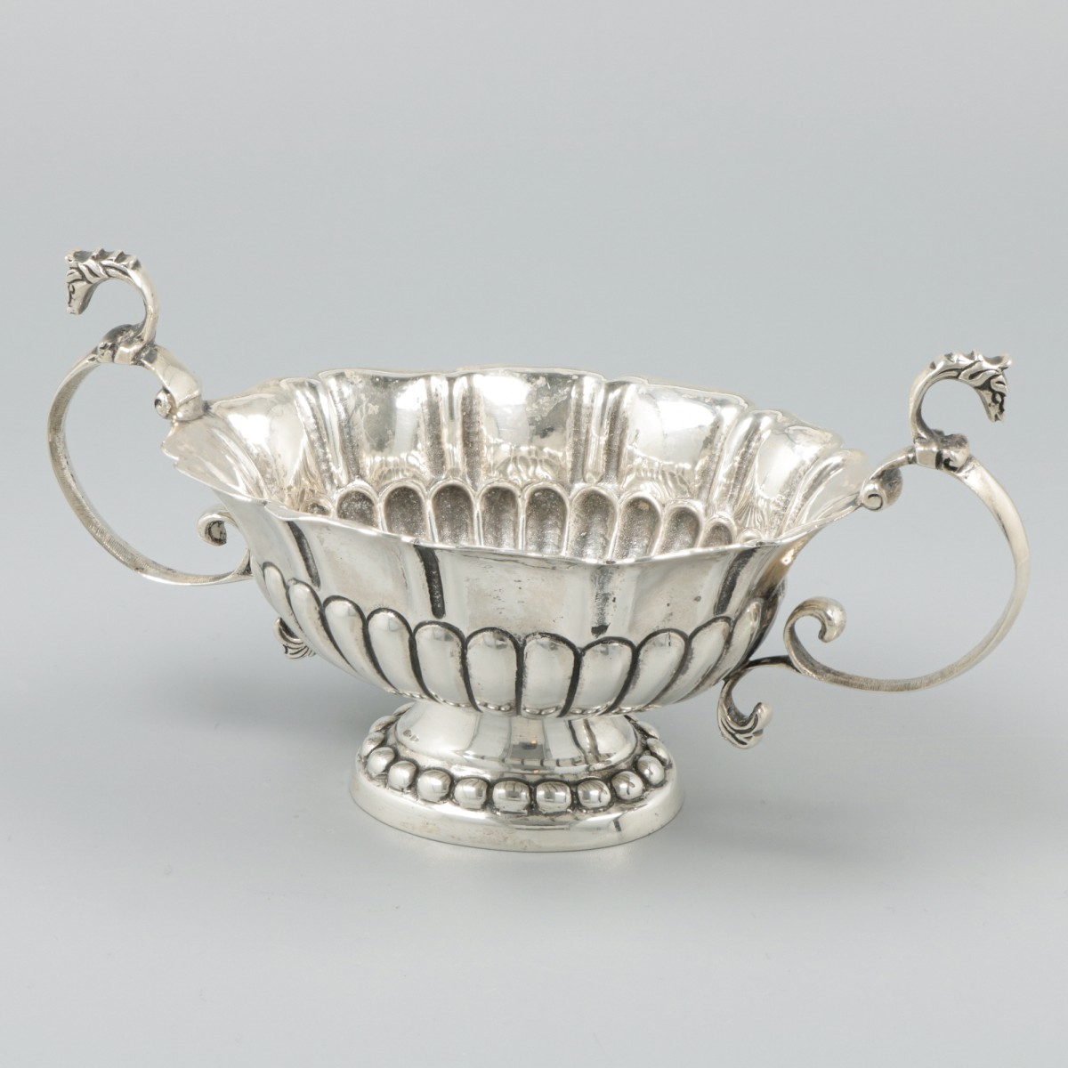 Brandewijnkom zilver.