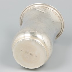 Lepelvaasje zilver.