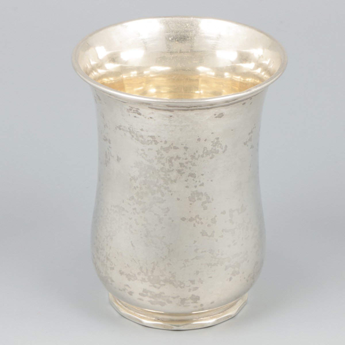 Lepelvaasje zilver.