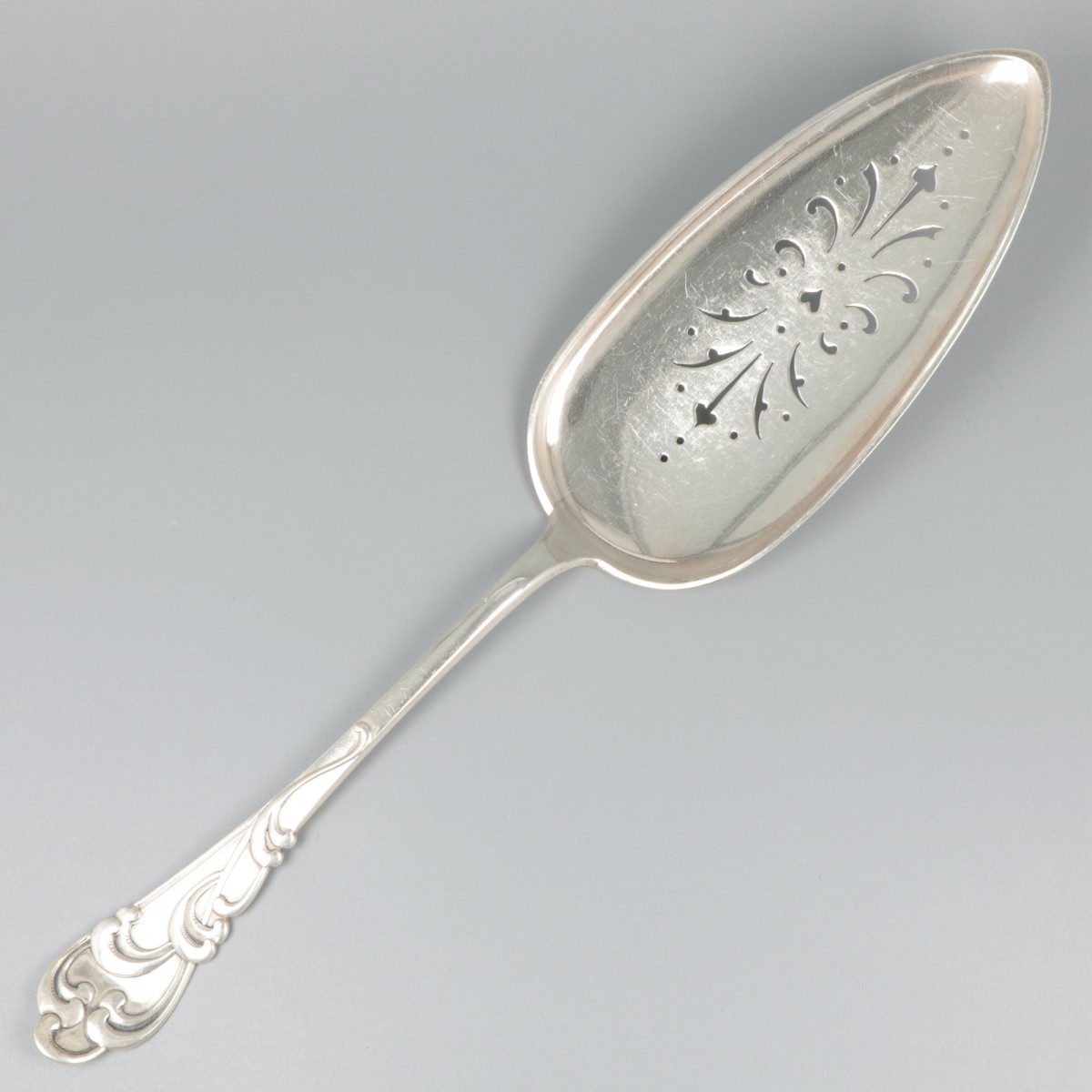 Visschep zilver.