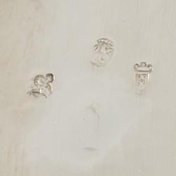 Knottenkistje, ca. 1825, zilver.