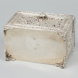 Knottenkistje, ca. 1825, zilver.