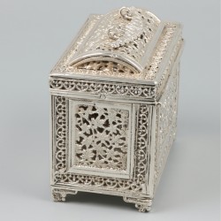 Knottenkistje, ca. 1825, zilver.