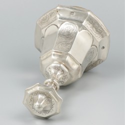 Tafelbel zilver.