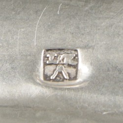 Tafelbel zilver.