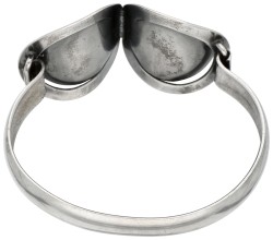 Modernistische sterling zilveren Erik Granit bangle armband.