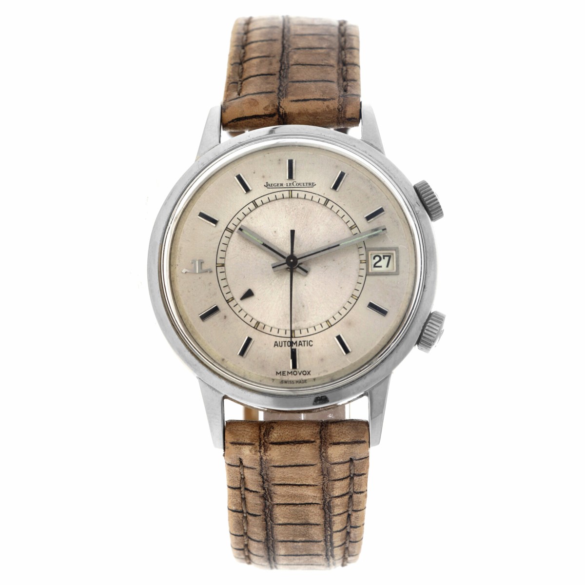 Jaeger-LeCoultre Memovox Automatic speed beat 875.42 - Heren polshorloge.