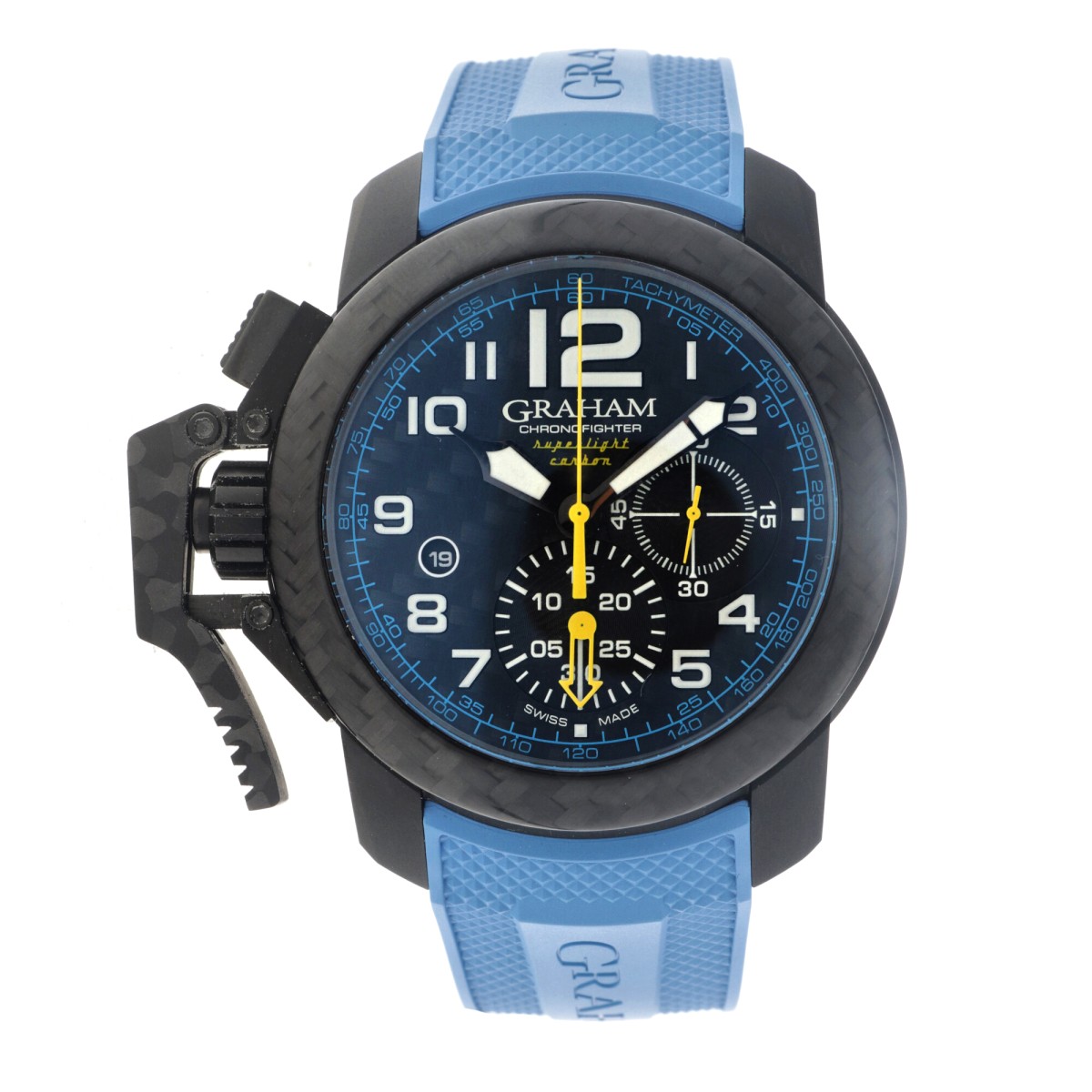 Graham Chronofighter Superlight Carbon 2CCBK.B3OA - Heren polshorloge - 2021.