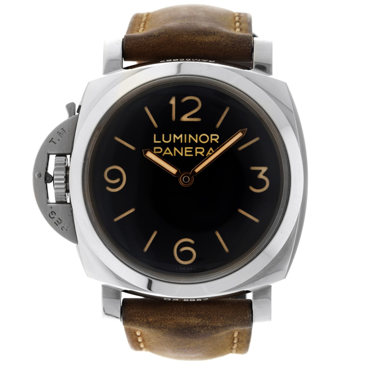 Panerai Luminor 1950 PAM 00557 - Heren polshorloge.