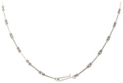 Sterling zilveren Lapponia collier met hanger.