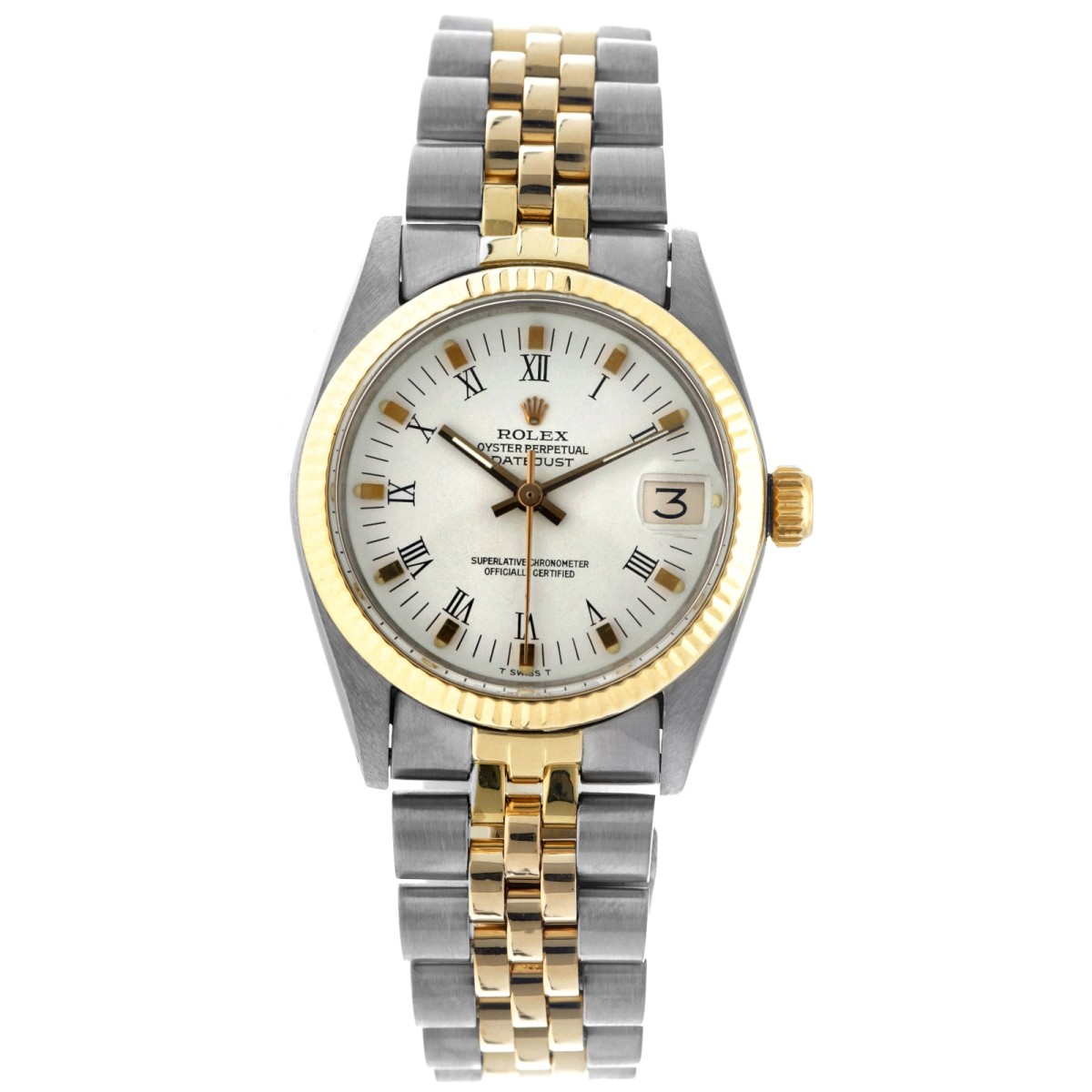 Rolex Oyster Perpetual 6827 - Mid-size polshorloge. 