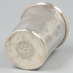 Kiddush beker zilver.