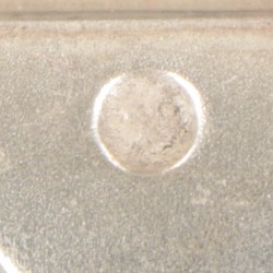 Aspergeschep zilver.