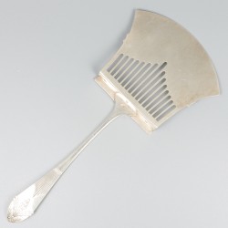 Aspergeschep zilver.
