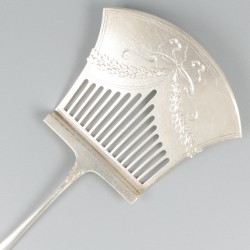 Aspergeschep zilver.