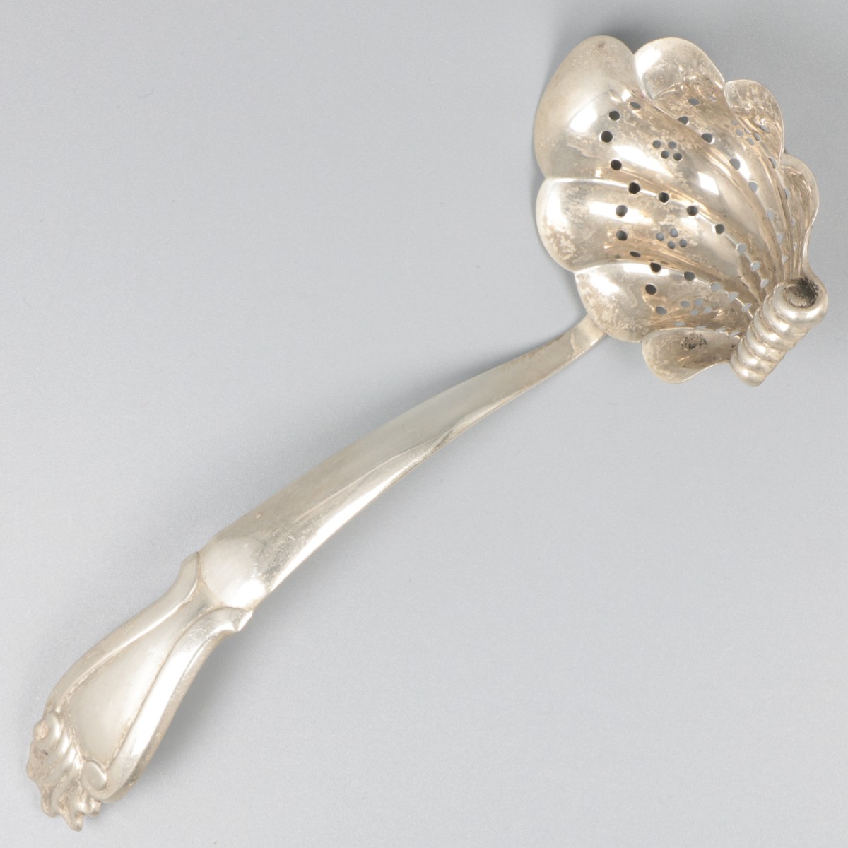 Strooilepel zilver.