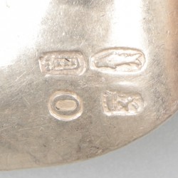 Gelegenheidslepel (Andries Vis, Amsterdam 1797) zilver.