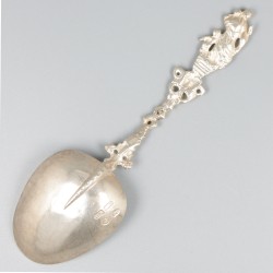 Gelegenheidslepel (Andries Vis, Amsterdam 1797) zilver.