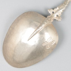 Gelegenheidslepel (Andries Vis, Amsterdam 1797) zilver.