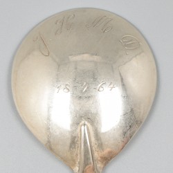 Gelegenheidslepel zilver.