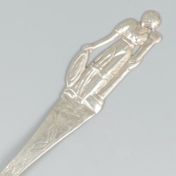 Gelegenheidslepel zilver.