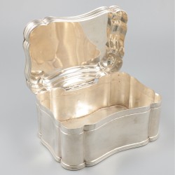 Koektrommel zilver.