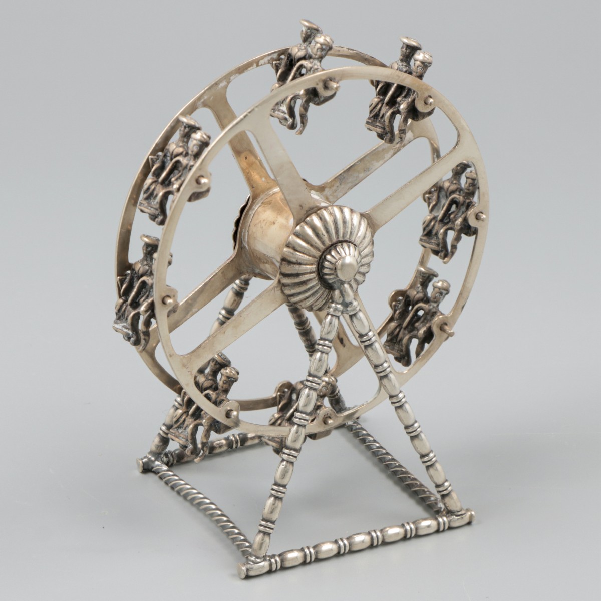 Miniatuur reuzenrad zilver.