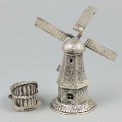 2-delig lot miniaturen zilver.