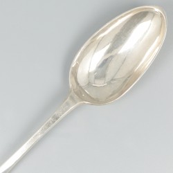Dinerlepel (Amsterdam, Andries Vis ca. 1770) zilver.