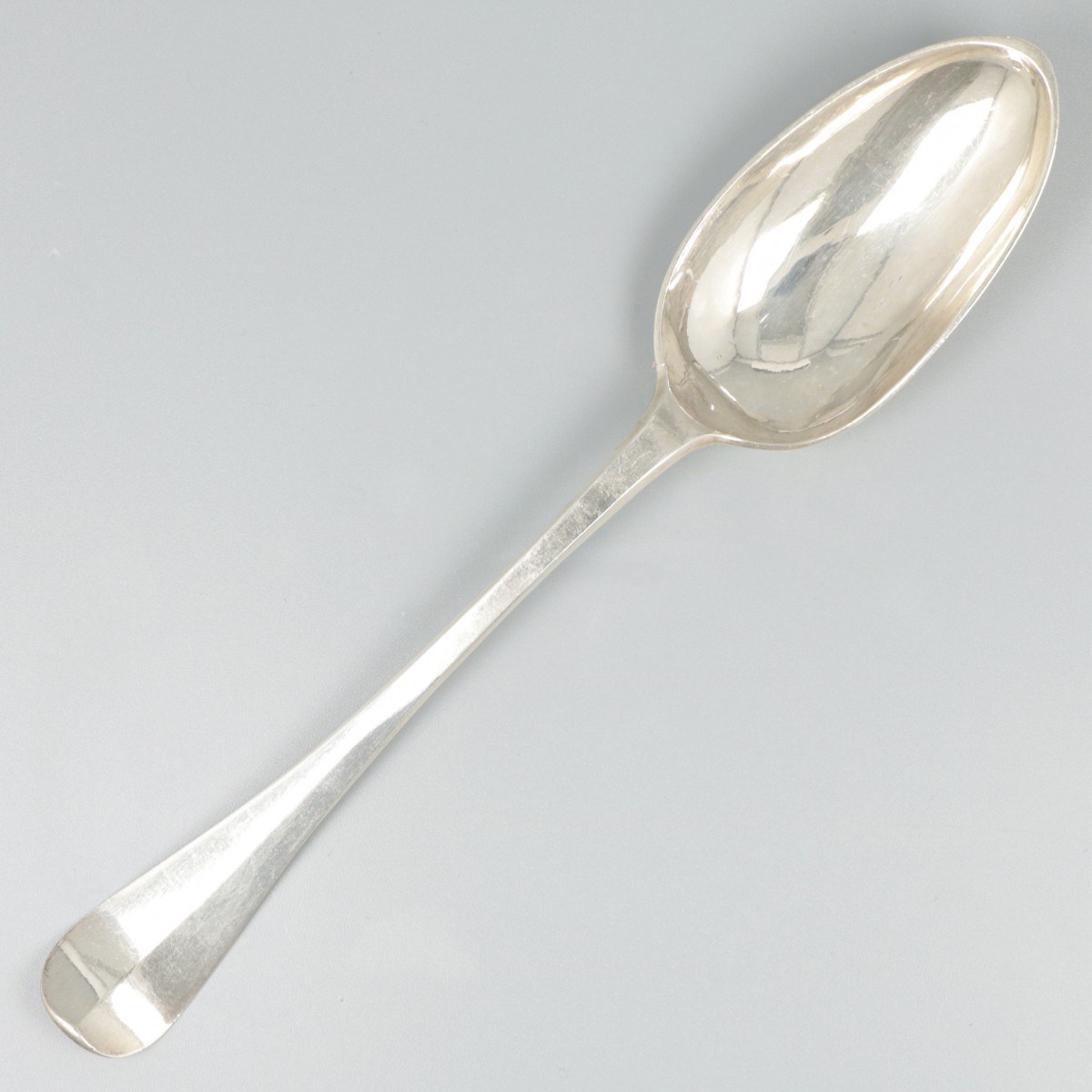 Dinerlepel (Amsterdam, Andries Vis ca. 1770) zilver.