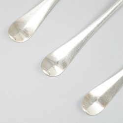 3-delige set dinerlepels (Nijmegen, Jan Willem Pas 1795-1807) zilver.