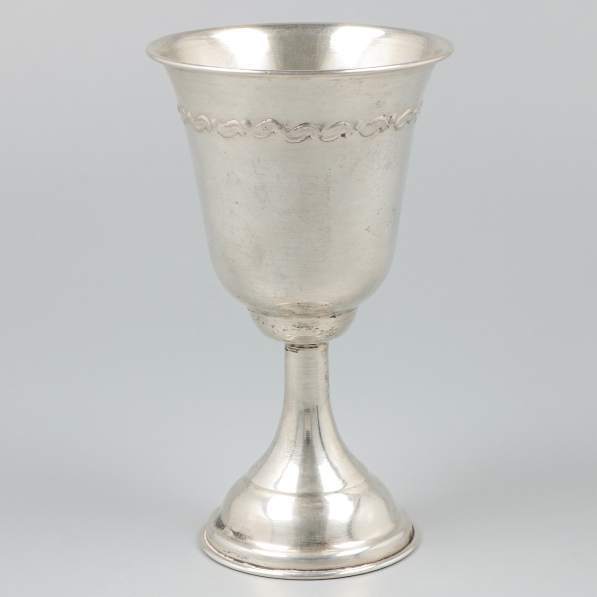 Kiddush beker zilver.